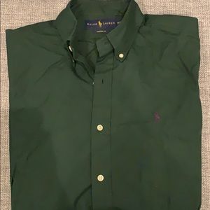 Polo Ralph Lauren Green Long-sleeve Shirt